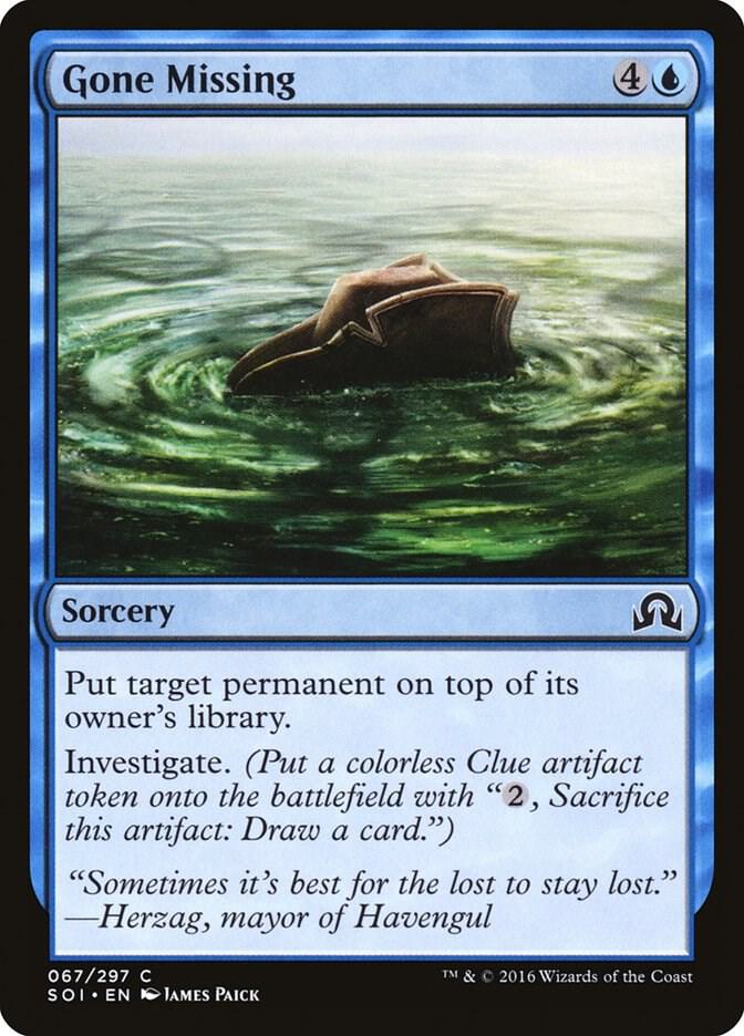 Gone Missing [Shadows over Innistrad] 67