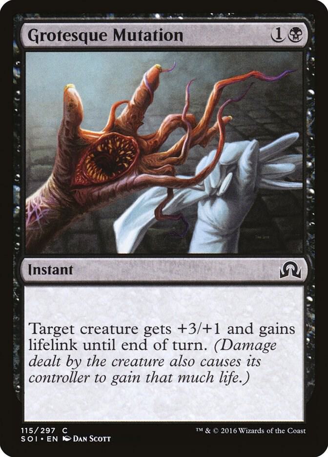 Grotesque Mutation [Shadows over Innistrad] 115