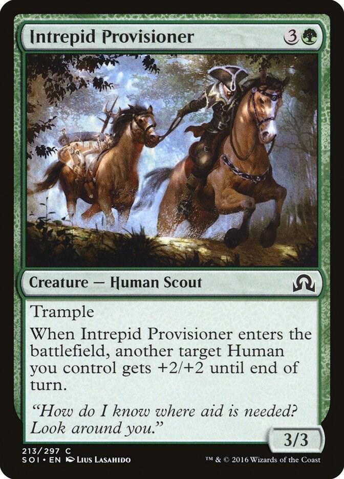 Intrepid Provisioner [Shadows over Innistrad] 213