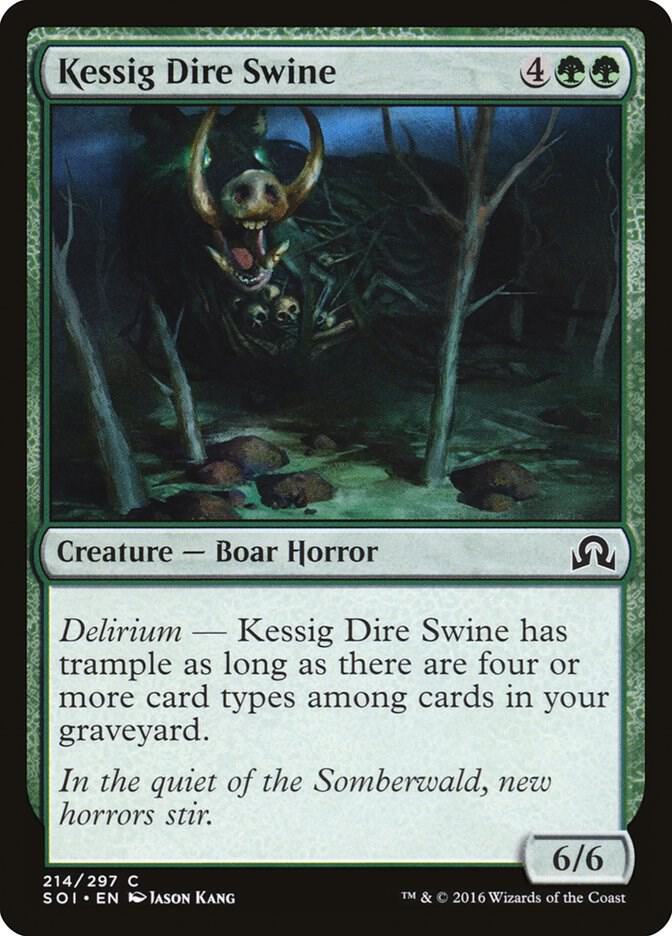 Kessig Dire Swine [Shadows over Innistrad] 214
