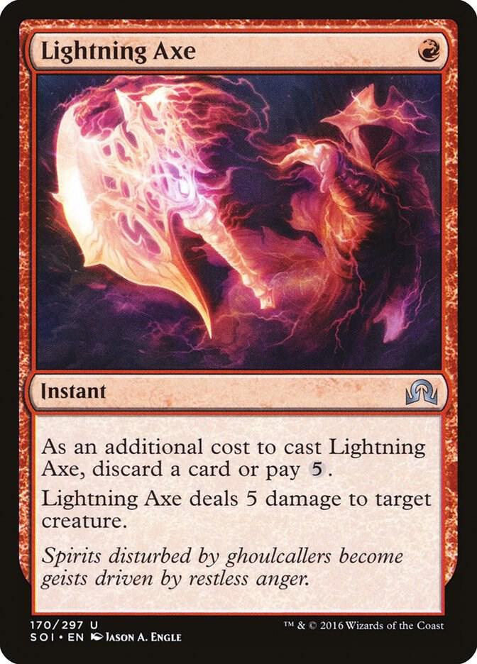 Lightning Axe [Shadows over Innistrad] 170