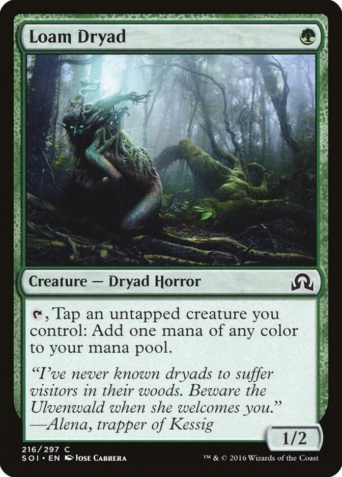 Loam Dryad [Shadows over Innistrad] 216