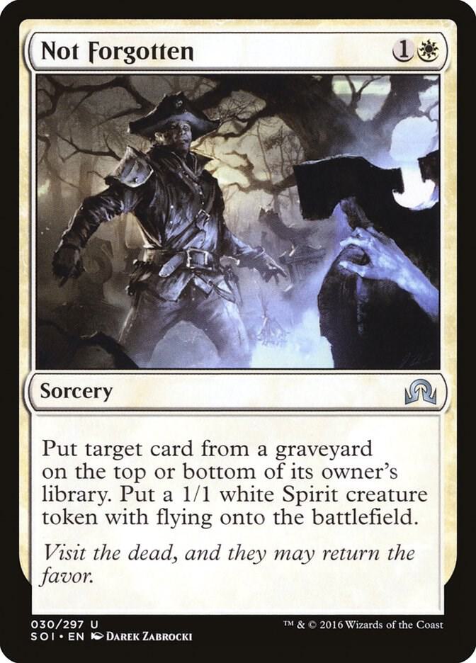 Not Forgotten [Shadows over Innistrad] 30