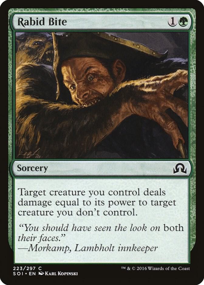 Rabid Bite [Shadows over Innistrad] 223