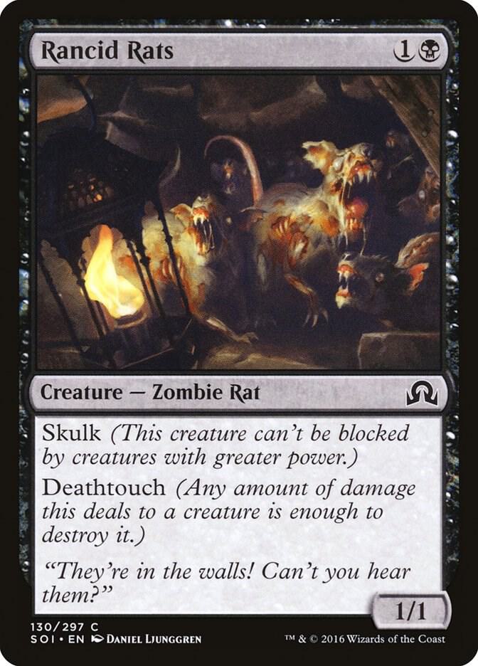 Rancid Rats [Shadows over Innistrad] 130
