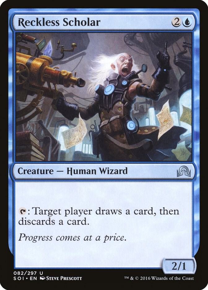 Reckless Scholar [Shadows over Innistrad] 82