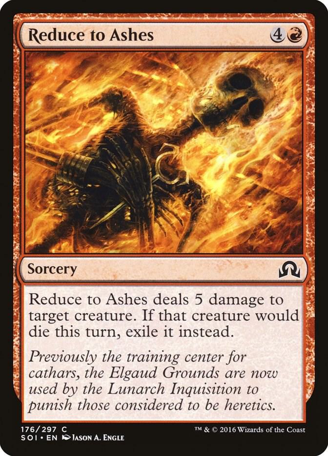 Reduce to Ashes [Shadows over Innistrad] 176