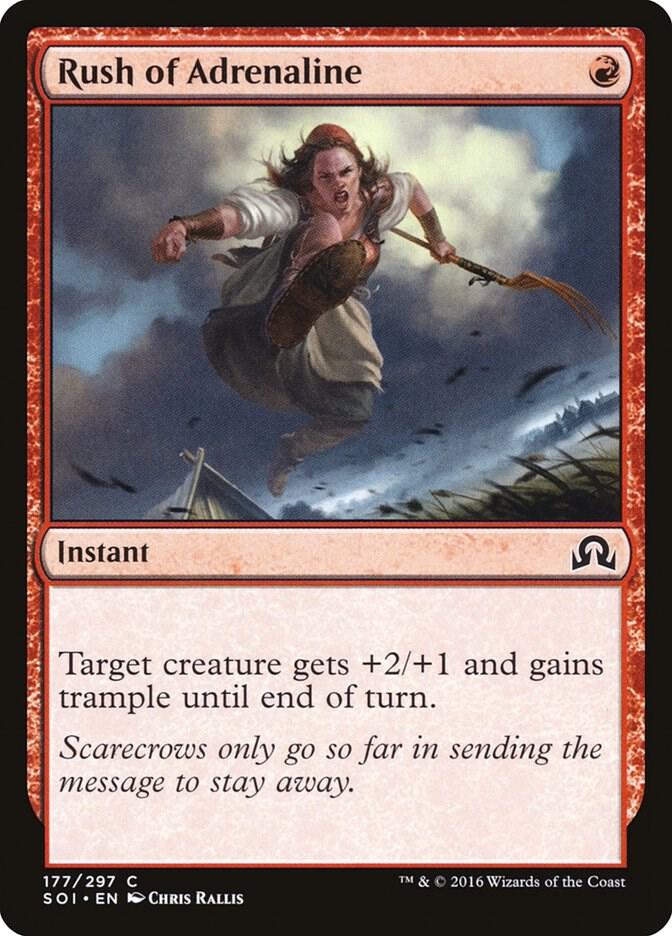 Rush of Adrenaline [Shadows over Innistrad] 177