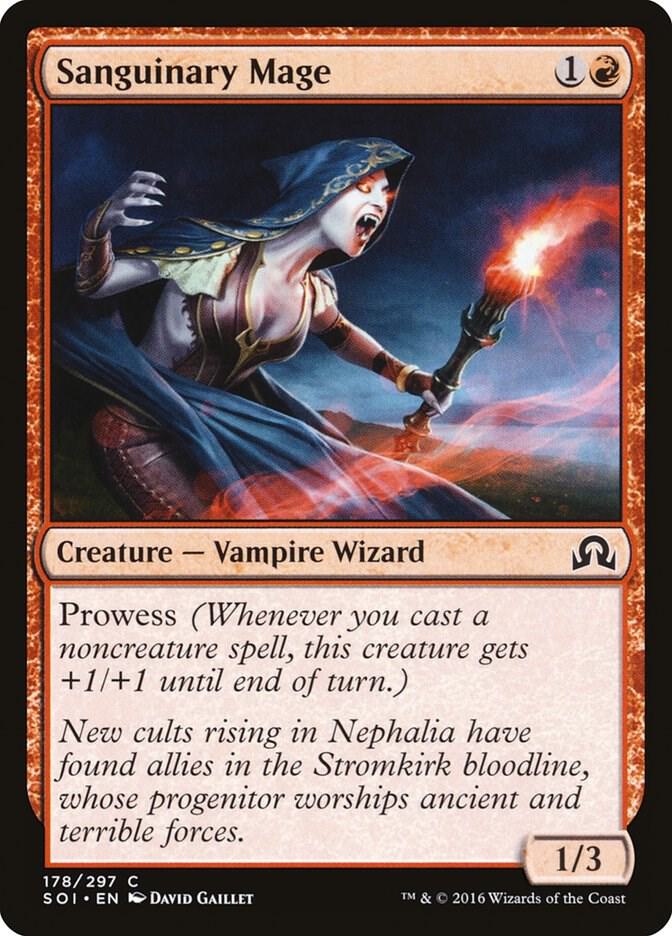 Sanguinary Mage [Shadows over Innistrad] 178