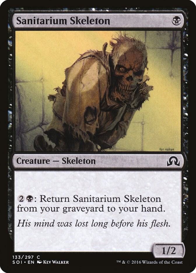 Sanitarium Skeleton [Shadows over Innistrad] 133