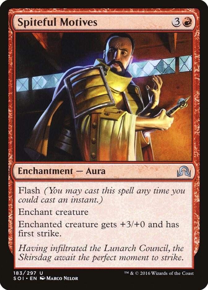 Spiteful Motives [Shadows over Innistrad] 183