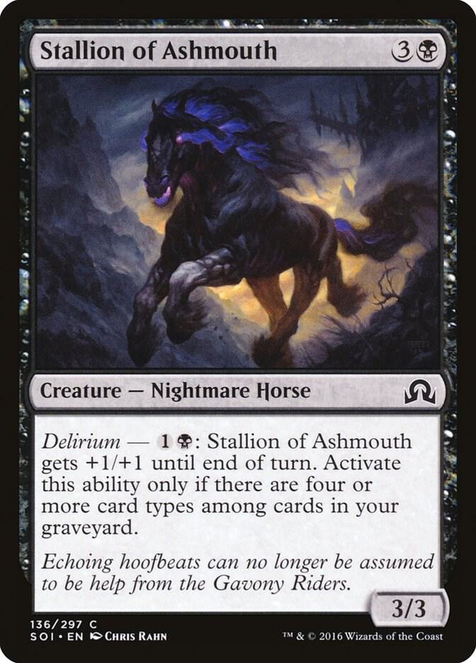 Stallion of Ashmouth [Shadows over Innistrad] 136