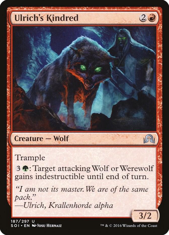 Ulrich's Kindred [Shadows over Innistrad] 187
