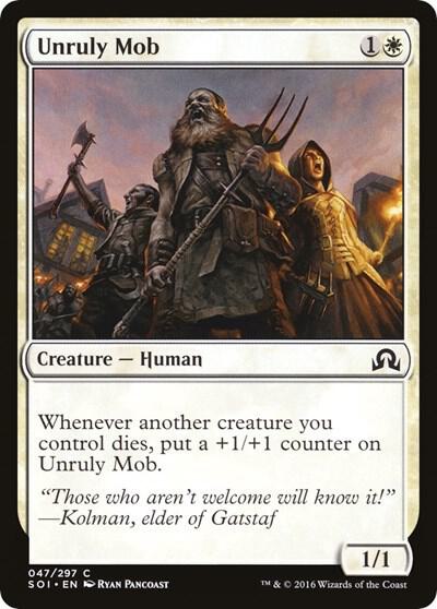 Unruly Mob [Shadows over Innistrad] 47