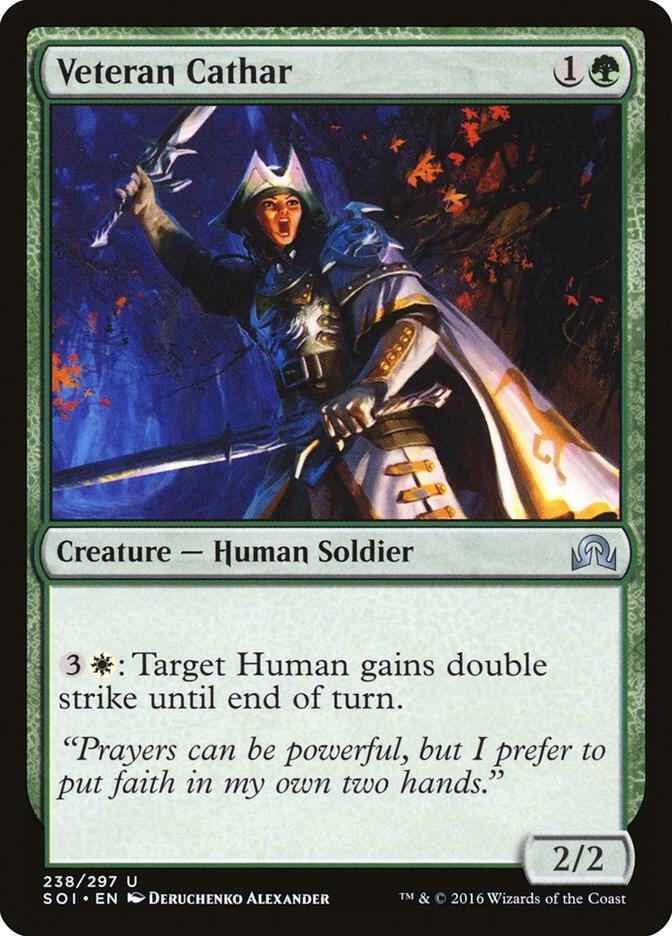 Veteran Cathar [Shadows over Innistrad] 238