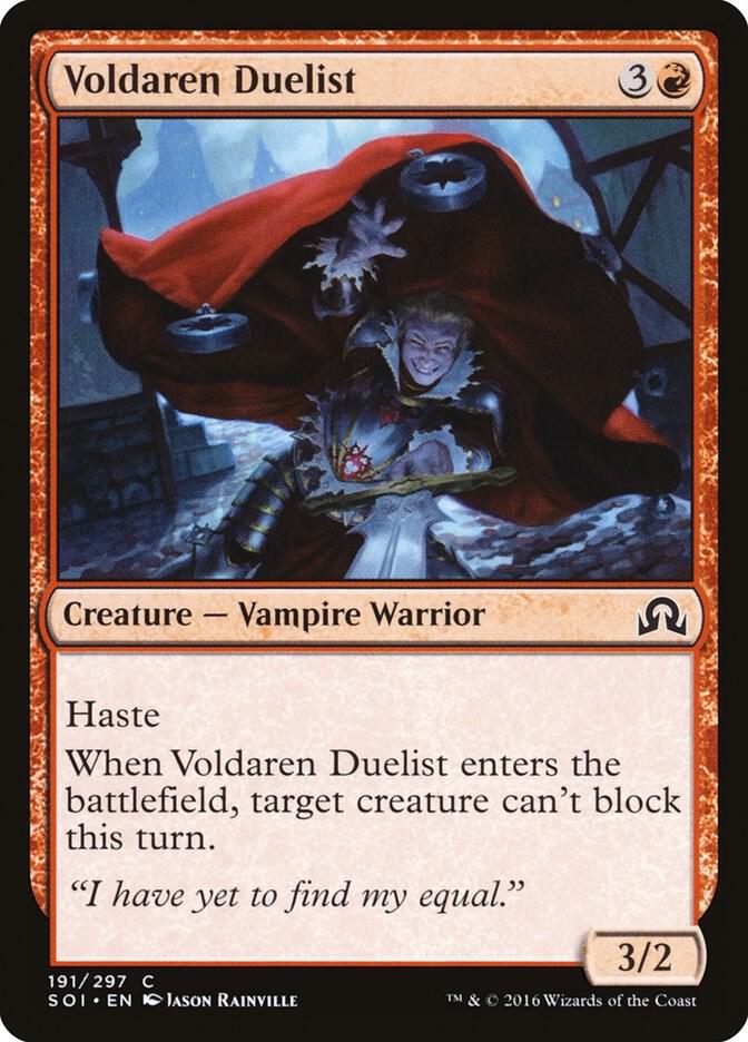 Voldaren Duelist [Shadows over Innistrad] 191