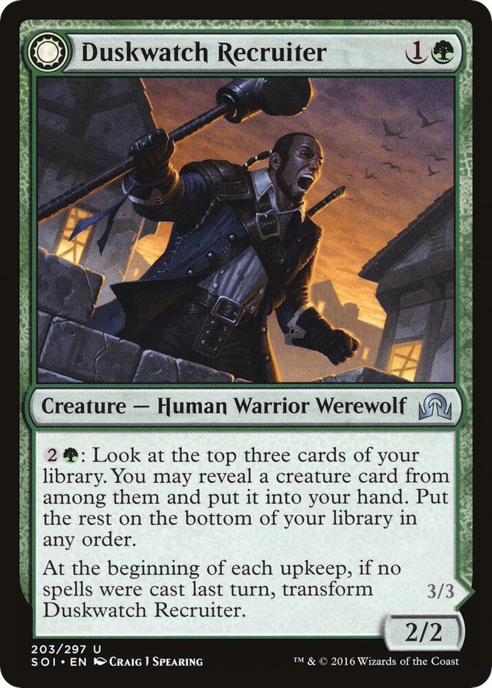 Duskwatch Recruiter [Shadows over Innistrad] 203