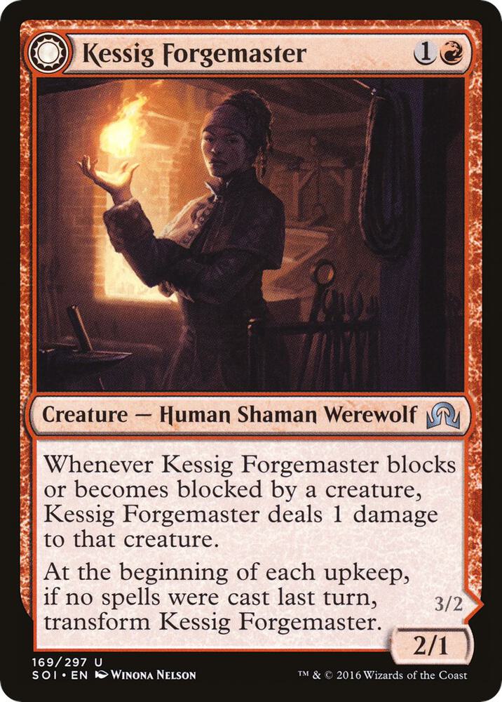 Kessig Forgemaster [Shadows over Innistrad] 169