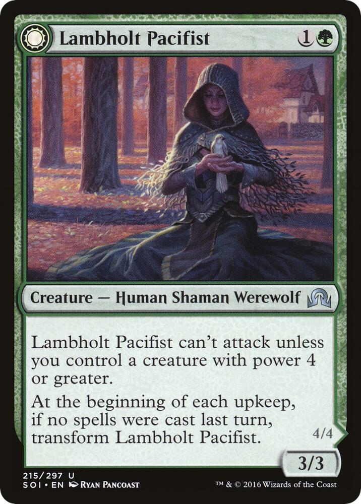 Lambholt Pacifist [Shadows over Innistrad] 215
