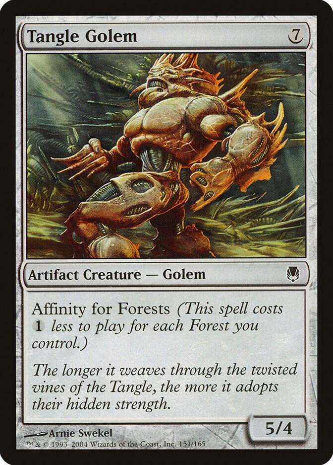 Tangle Golem [Darksteel] 151