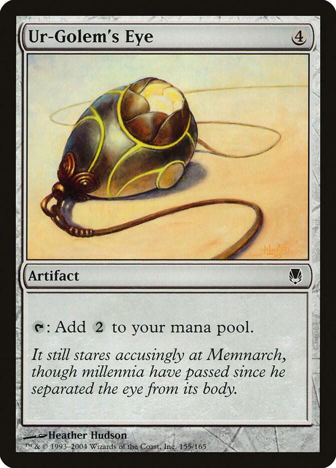 Ur-Golem's Eye [Darksteel] 155