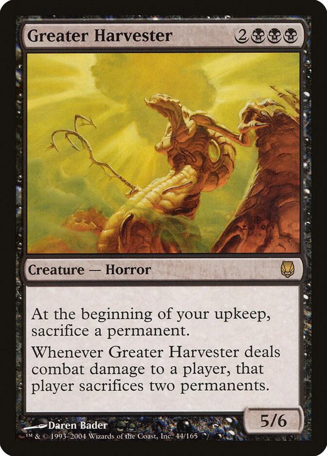 Greater Harvester [Darksteel] 44