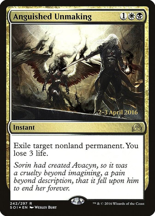 Anguished Unmaking [Prerelease Cards] 242