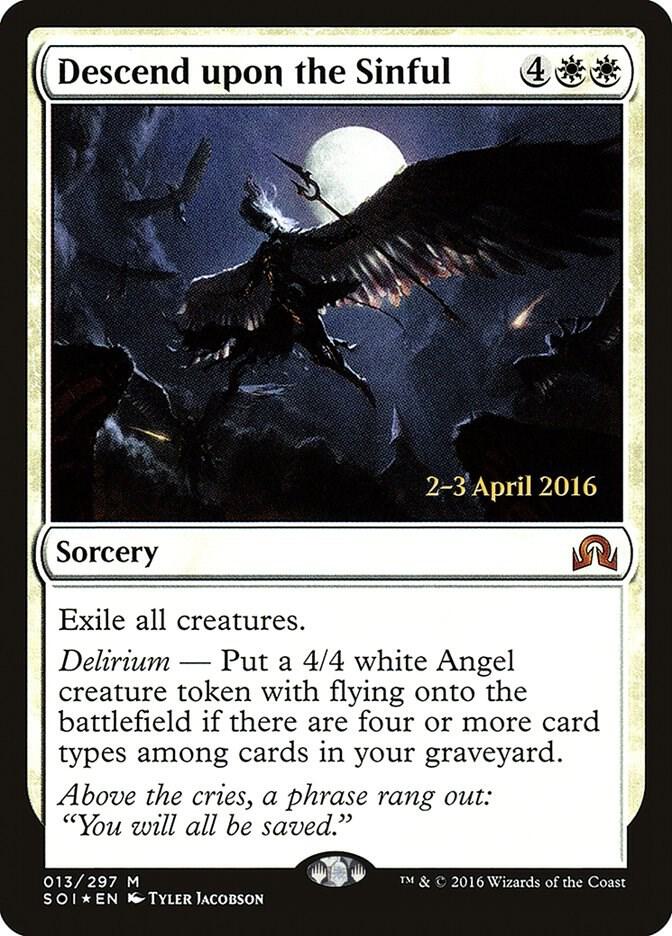 Descend upon the Sinful [Prerelease Cards] 13