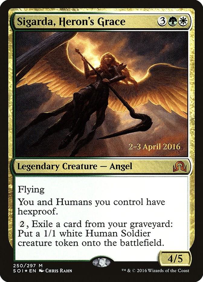 Sigarda, Heron's Grace [Prerelease Cards] 250