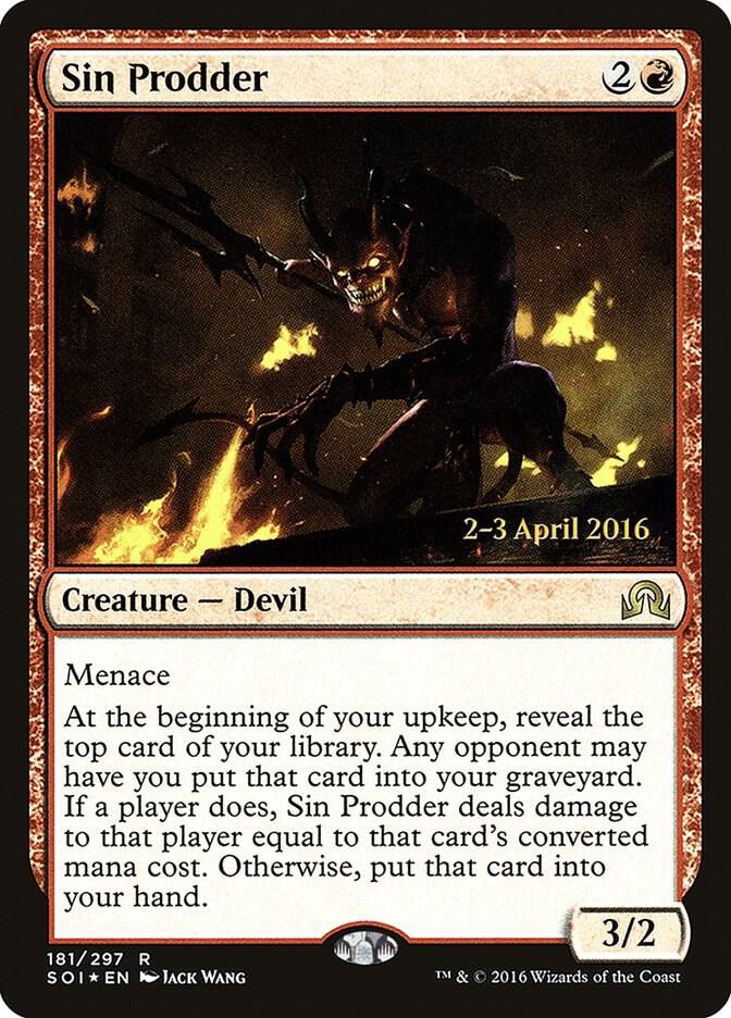 Sin Prodder [Prerelease Cards] 181