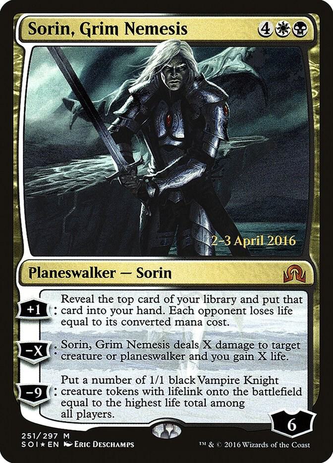 Sorin, Grim Nemesis [Prerelease Cards] 251