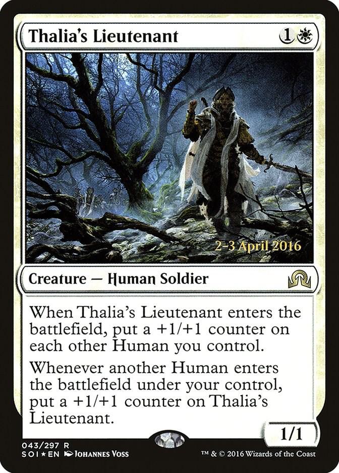 Thalia's Lieutenant [Prerelease Cards] 43