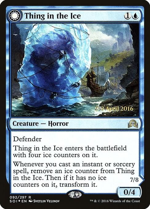 Thing in the Ice [Prerelease Cards] 92
