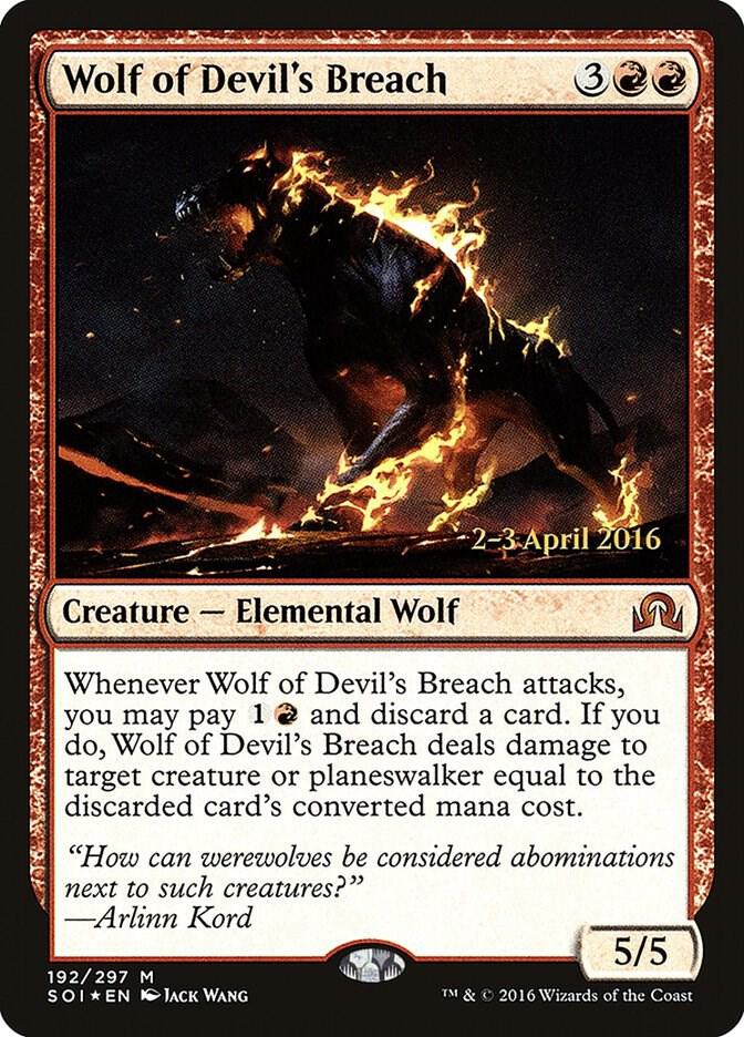 Wolf of Devil's Breach [Prerelease Cards] 192