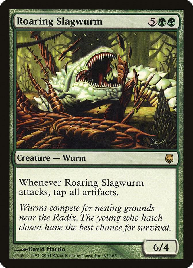 Roaring Slagwurm [Darksteel] 83
