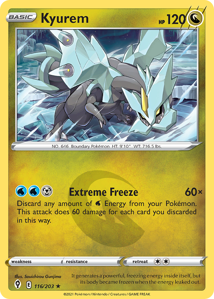 Kyurem - 116/203 Evolving Skies