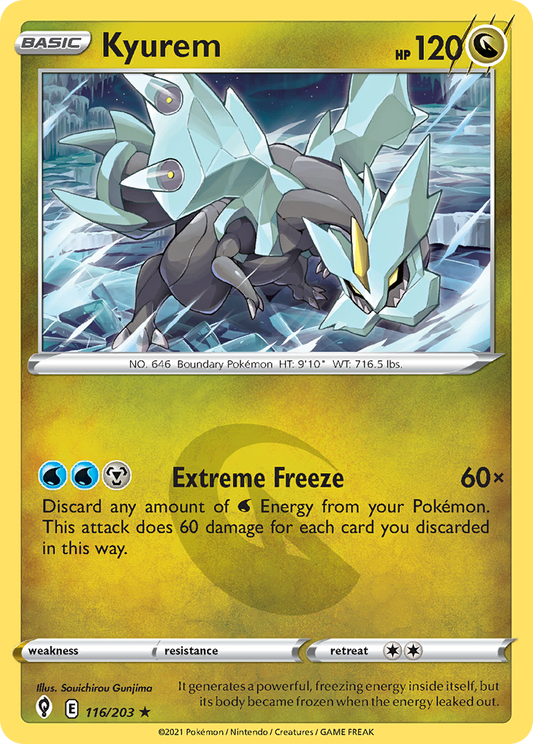 Kyurem - 116/203 Evolving Skies