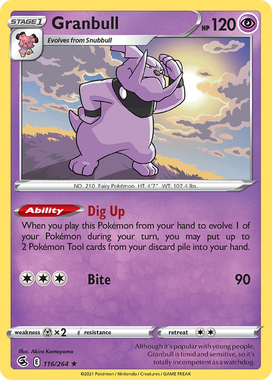 Granbull - 116/264 Fusion Strike