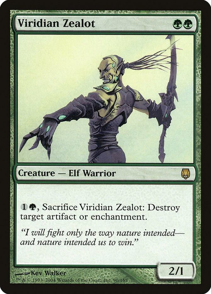 Viridian Zealot [Darksteel] 90