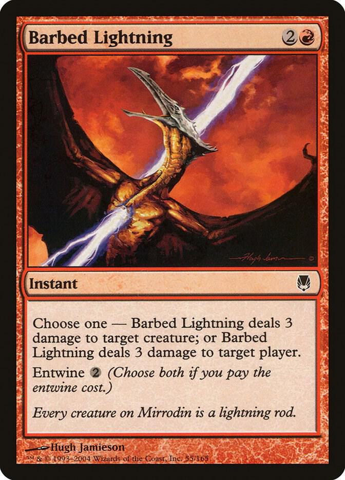 Barbed Lightning [Darksteel] 55