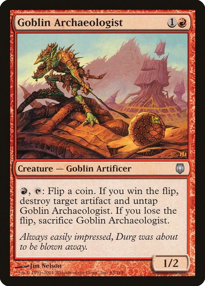 Goblin Archaeologist [Darksteel] 63