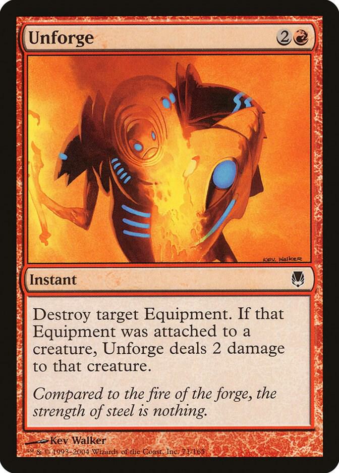 Unforge [Darksteel] 71