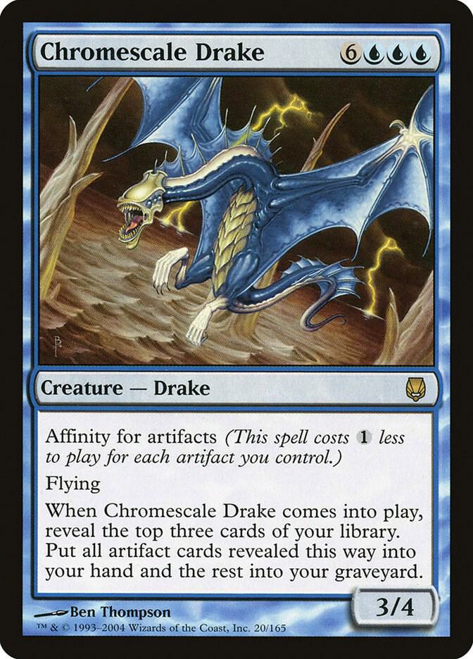 Chromescale Drake [Darksteel] 20