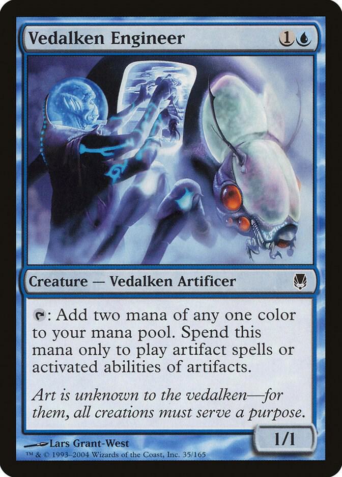 Vedalken Engineer [Darksteel] 35