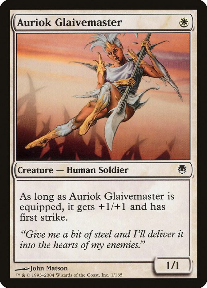 Auriok Glaivemaster [Darksteel] 1