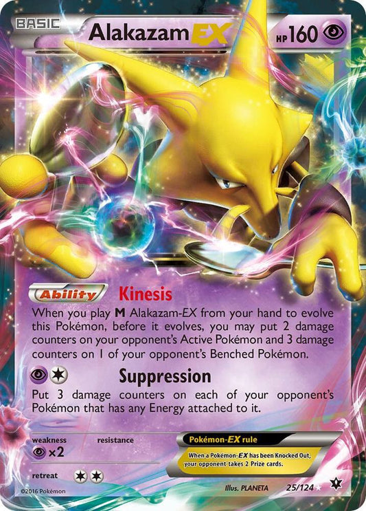 Alakazam EX [XY - Fates Collide] 25/124