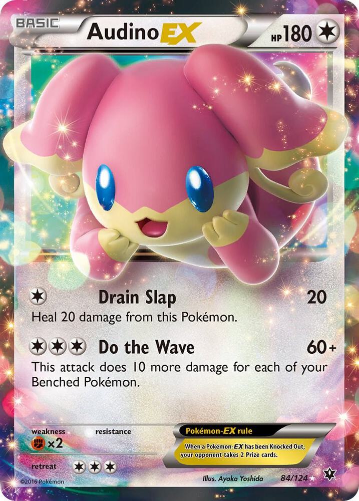 Audino EX [XY - Fates Collide] 84/124