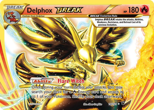 Delphox BREAK [XY - Fates Collide] 14/124
