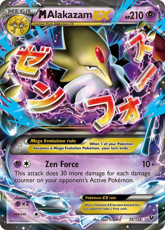 M Alakazam EX [XY - Fates Collide] 26/124