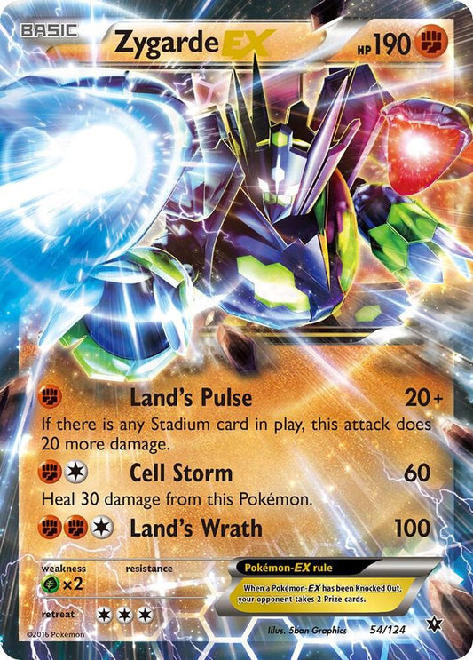 Zygarde EX [XY - Fates Collide] 54/124